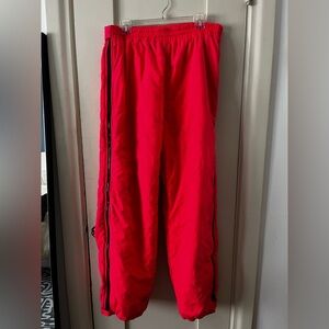 Vintage hot pink ski pants, men’s large
